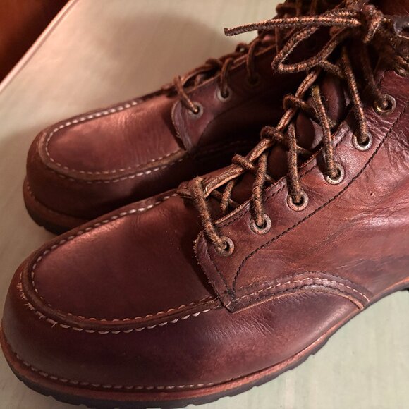 Mens Red Wing Roughneck 4183 Brown 6-Inch Boots Size 11.5 D - Picture 1 of 16